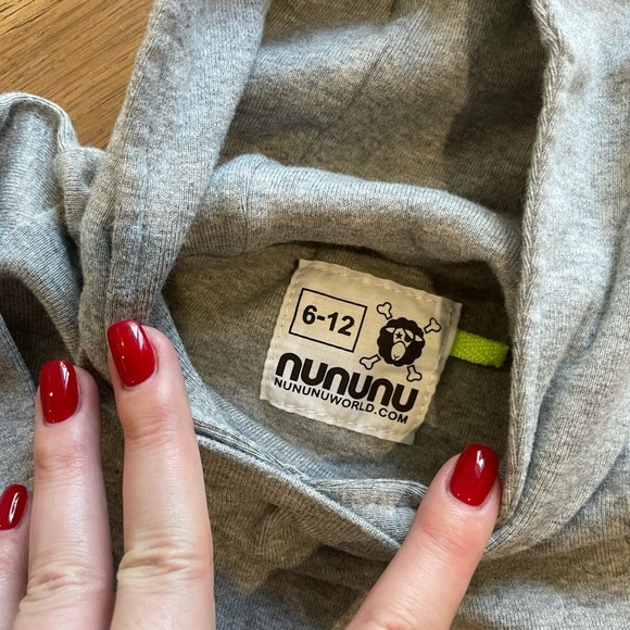 NWOT -  NUNUNU Say What? Play Romper - Size 6-12m - Picture 2 of 3